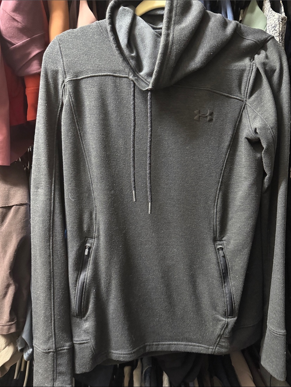 Under Armour Men's Dark Gray Pullover Hoodie